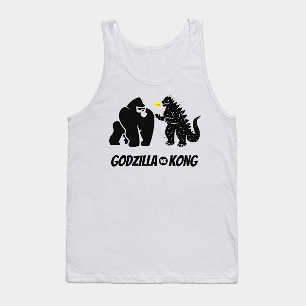 Godzilla vs Kong Tank Top by QUENSLEY SHOP